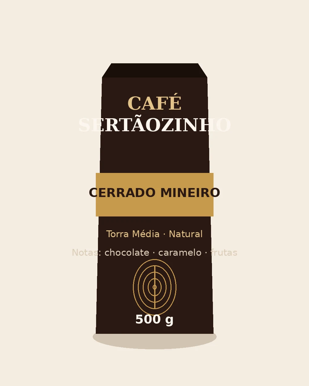Café Sertãozinho — pacote 500g